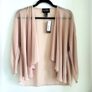 Joseph Ribkoff Sheer Topper Jacket